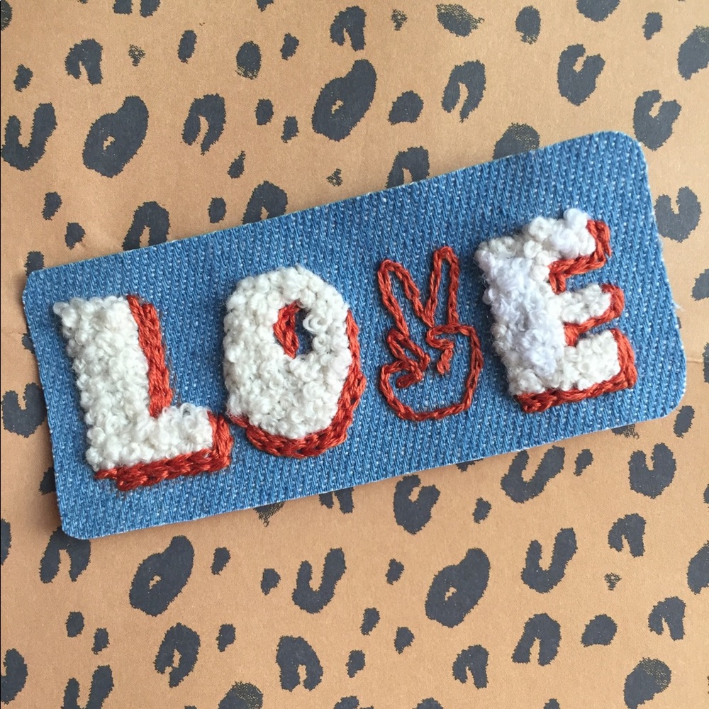 Peace & Love Patch
